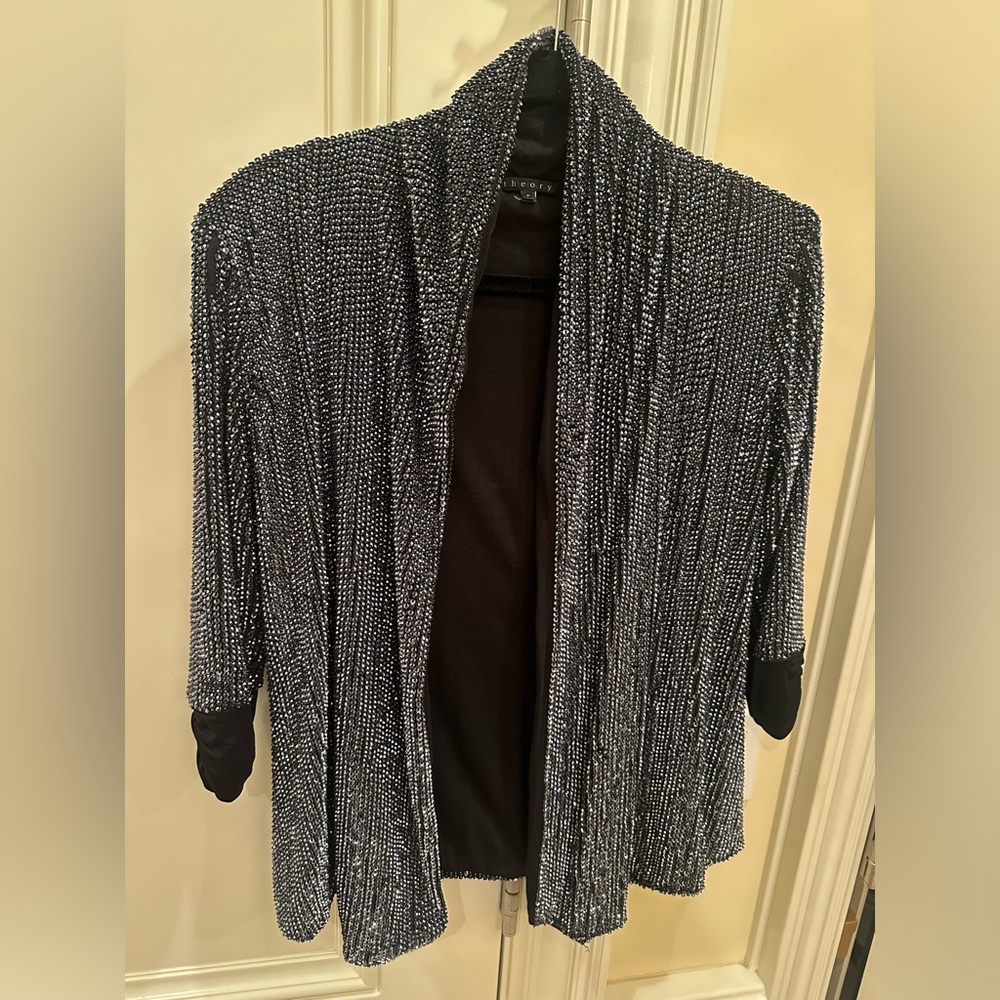 Theory sequin blazer